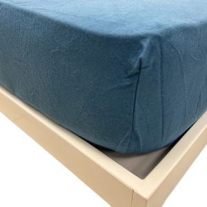 Čaršav Flanel 100% pamuk Plavi 150x200cm/25cm