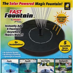 Solarna dvorišna fontana