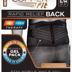 Pojas za lumbalni deo sa gelom za terapiju TOPLO-HLADNO