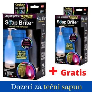 Soap Brite - Dozer za tečni sapun sa LED svetlom - kupi 1 dobij 1 GRATIS
