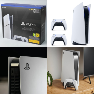 Sony PlayStation 5 Slim 1TB Digital sa dva dzojstika