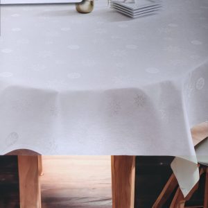 Stolnjak Ovalni 160x220cm White Star