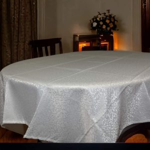 Stolnjak Viktorija 140x220cm Beli