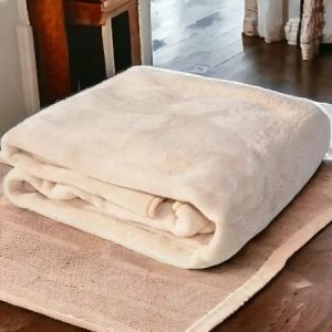 Ćebe Bahar Glat francuski ležaj Bež