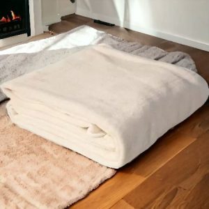 Ćebe Bahar singl ležaj Prljavo belo