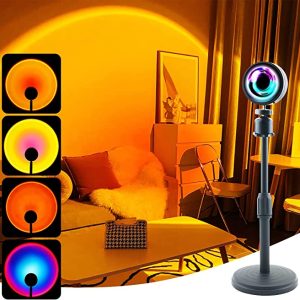Sunset Lamp Projektor sa lampom za zalazak sunca, projekcija sunčeve lampe