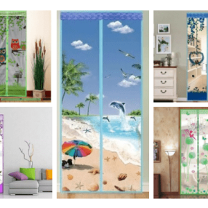 Magnetne zavese sa dezenima protiv komaraca - 100x210cm